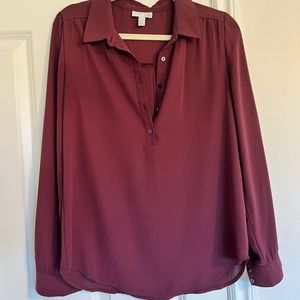 Maroon blouse